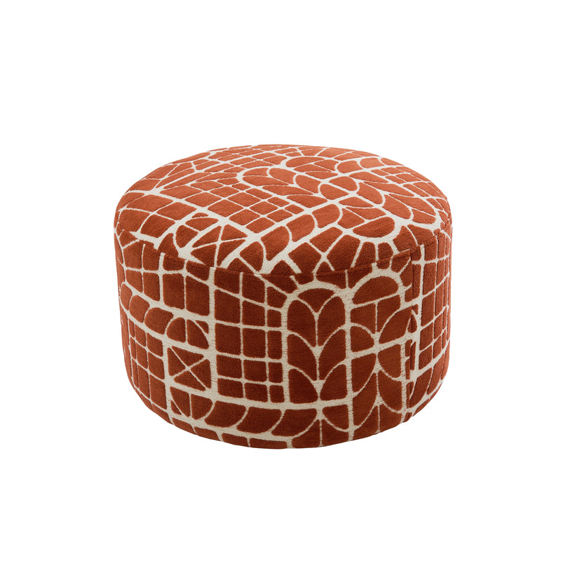 Pouf Poeira Design Laranja