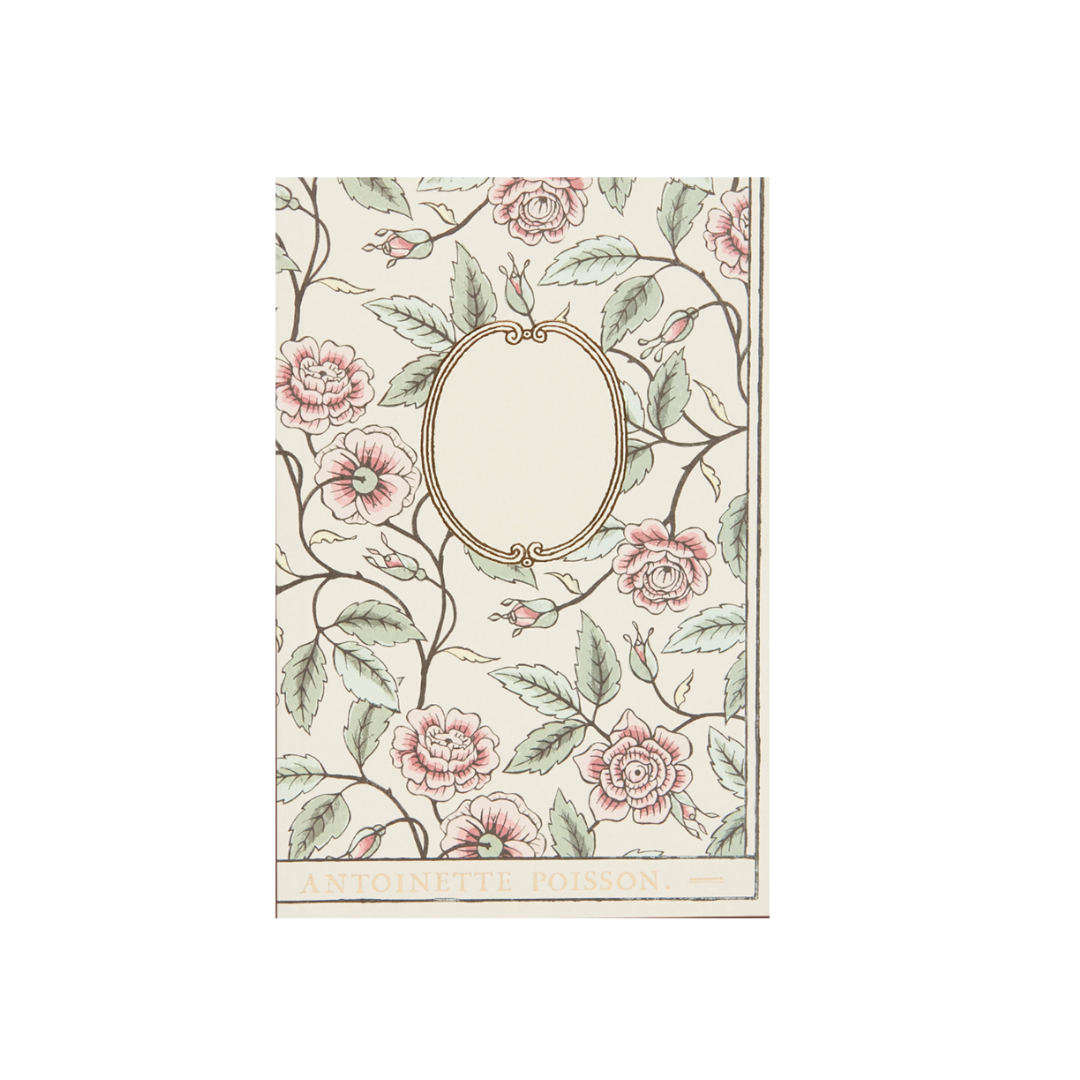 Caderno Antoinette Poisson Buisson de Roses