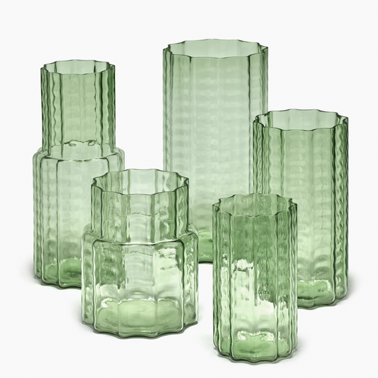 Ruben Deriemaeker Transparent Waves Vase