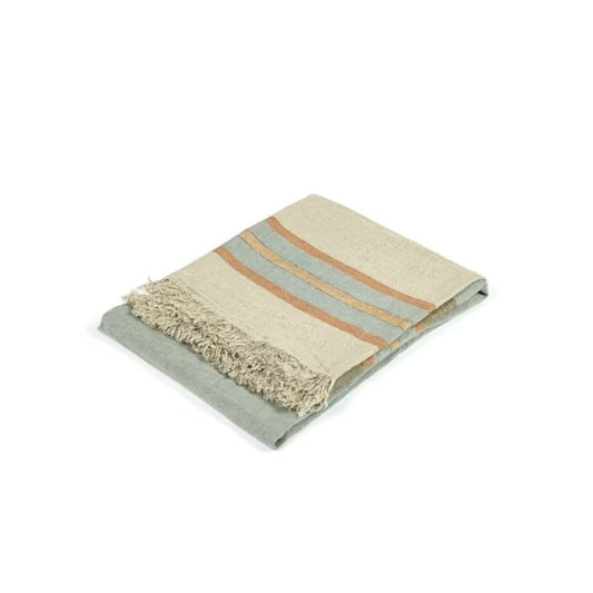 Toalha de hóspedes Belga Fouta Multistripe