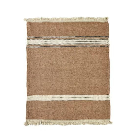 Toalha de hóspedes Belga Fouta Bruges Stripe