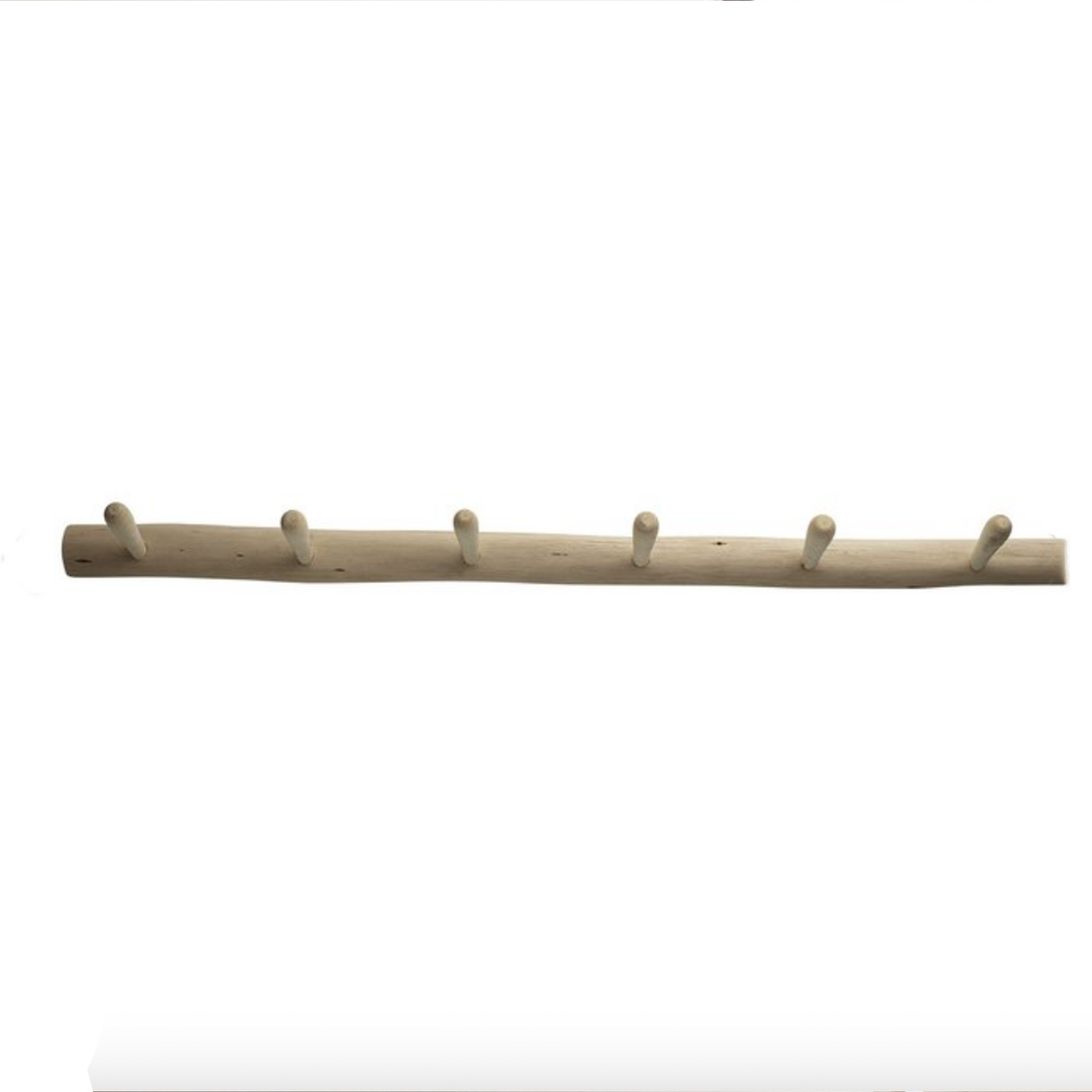 Wooden coat rack