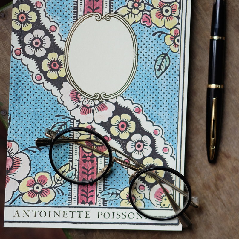 Antoinette Poisson Flower Garland Notebook