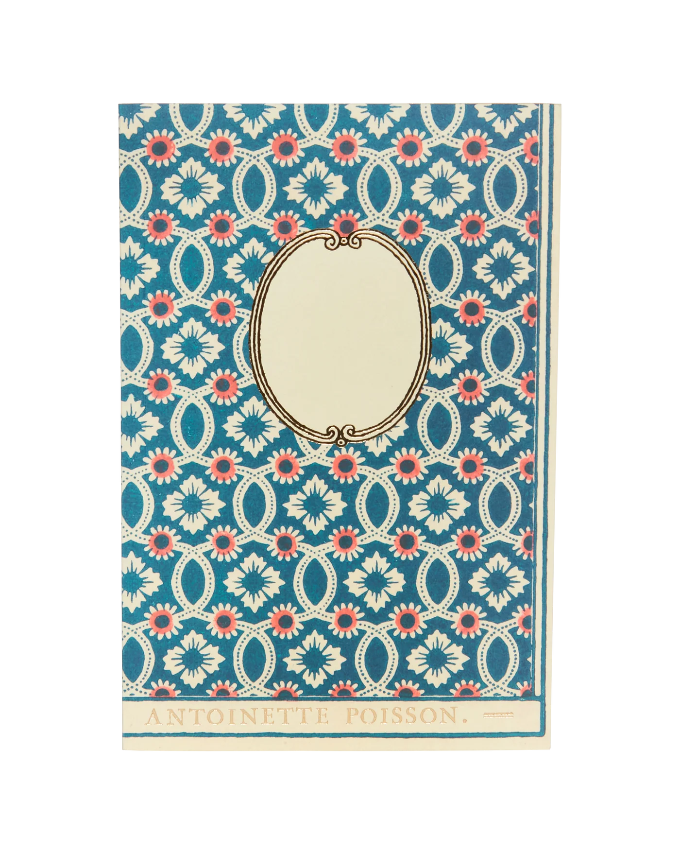 Caderno Antoinette Poisson Fleurs & Entrelacs 16 A