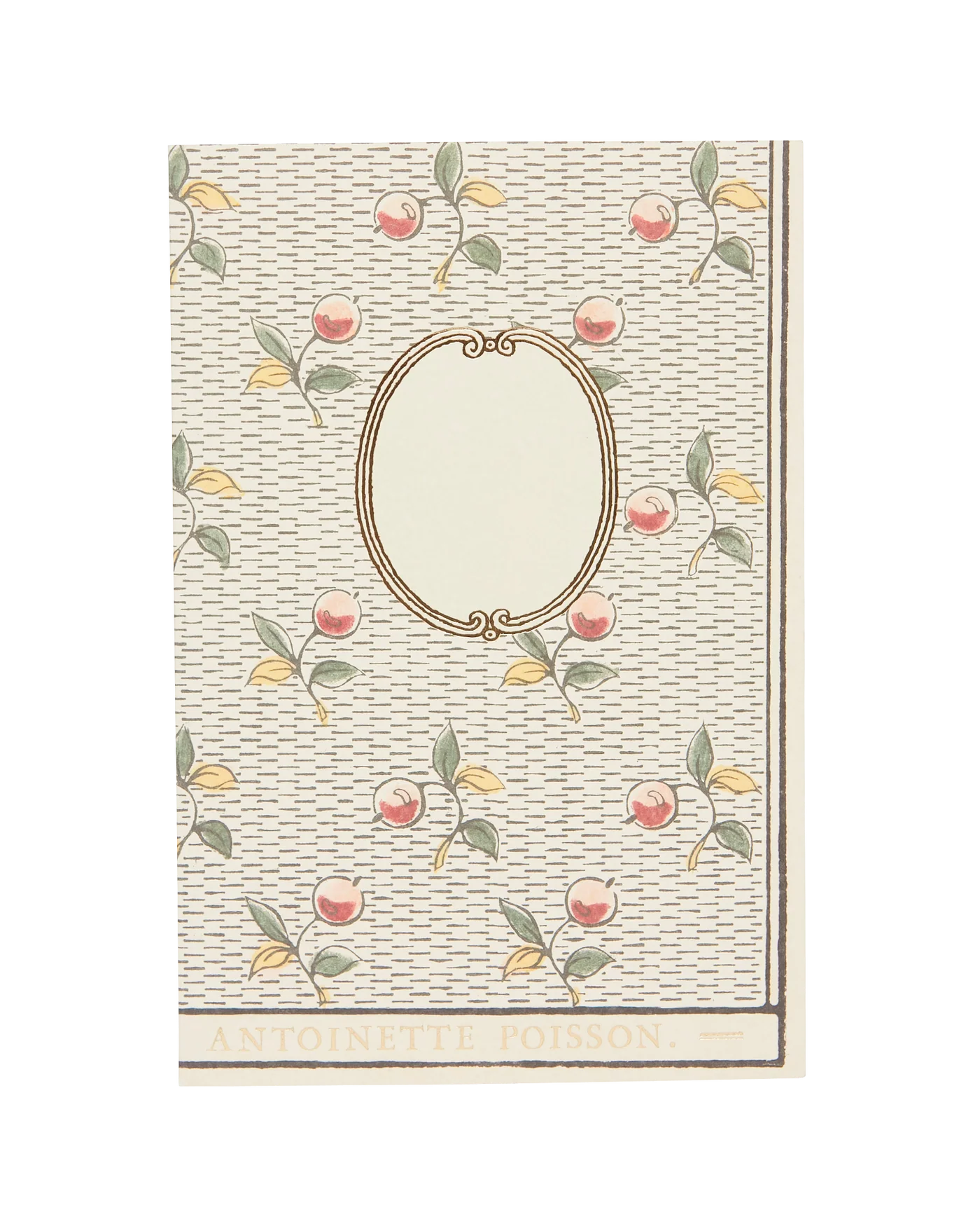 Caderno Antoinette Poisson Baies 56 A