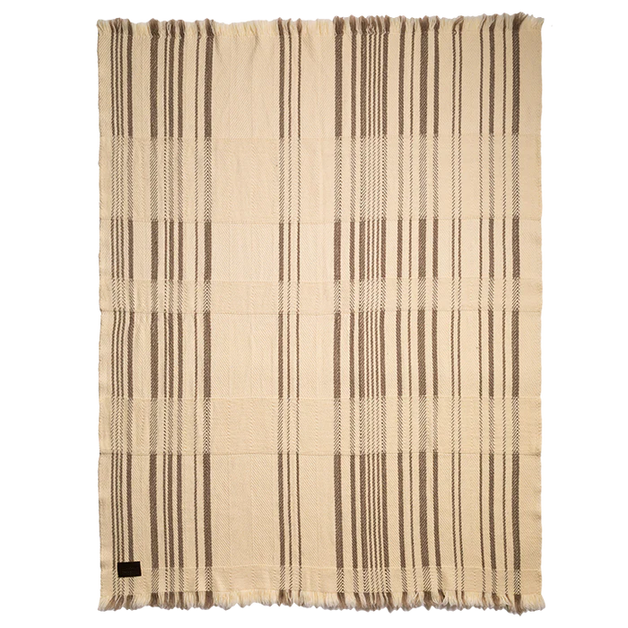 Manta de lã Herder - Creme