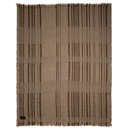 Manta de lã Herder - Taupe