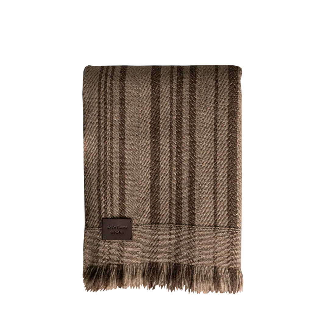 Manta de lã Herder - Taupe