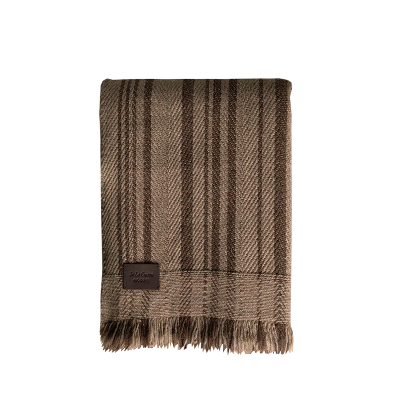 Manta de lã Herder - Taupe