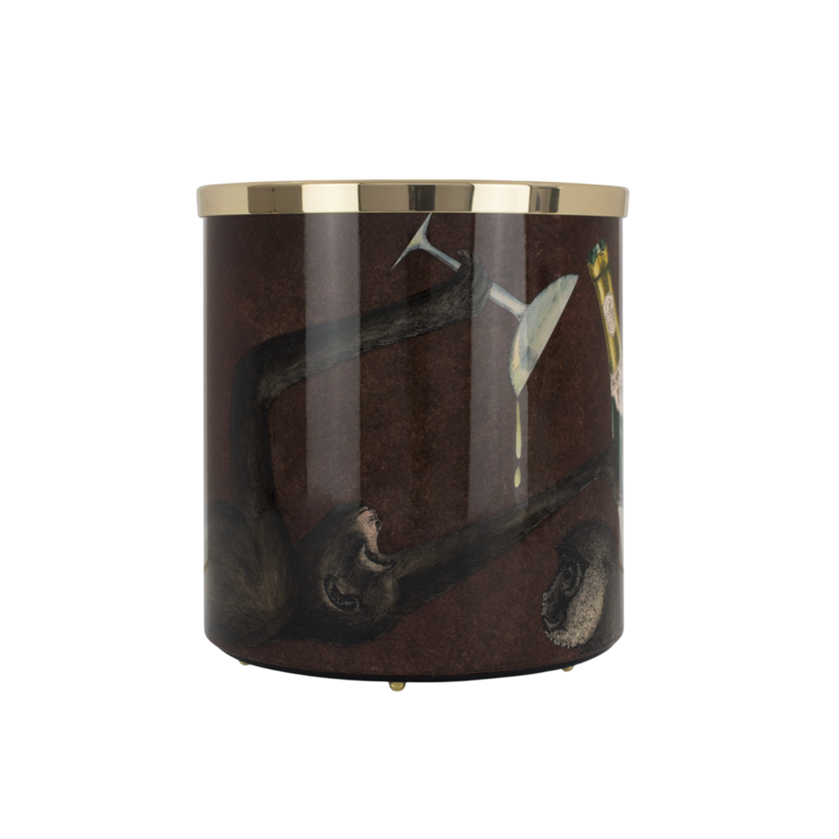 Fornasetti - Cesto de Papel Scimmie E Co.