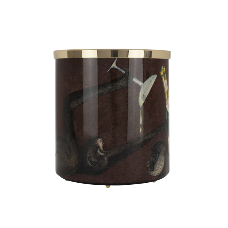 Fornasetti - Cesto de Papel Scimmie E Co.