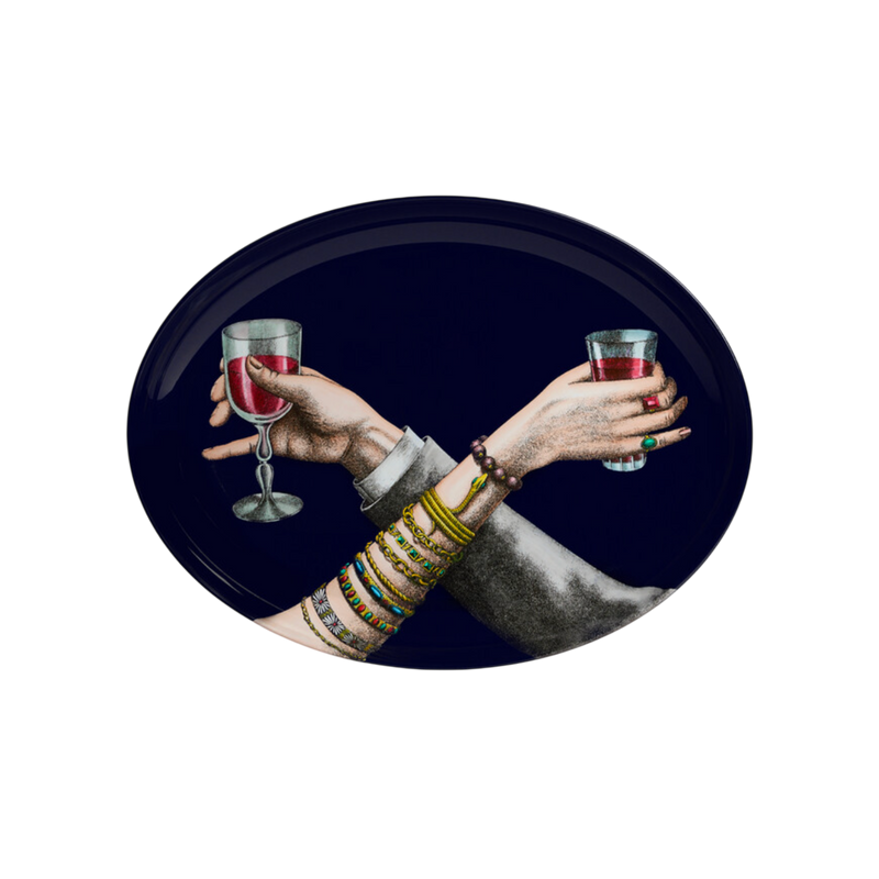 Fornasetti - Bandeja Oval Brindisi