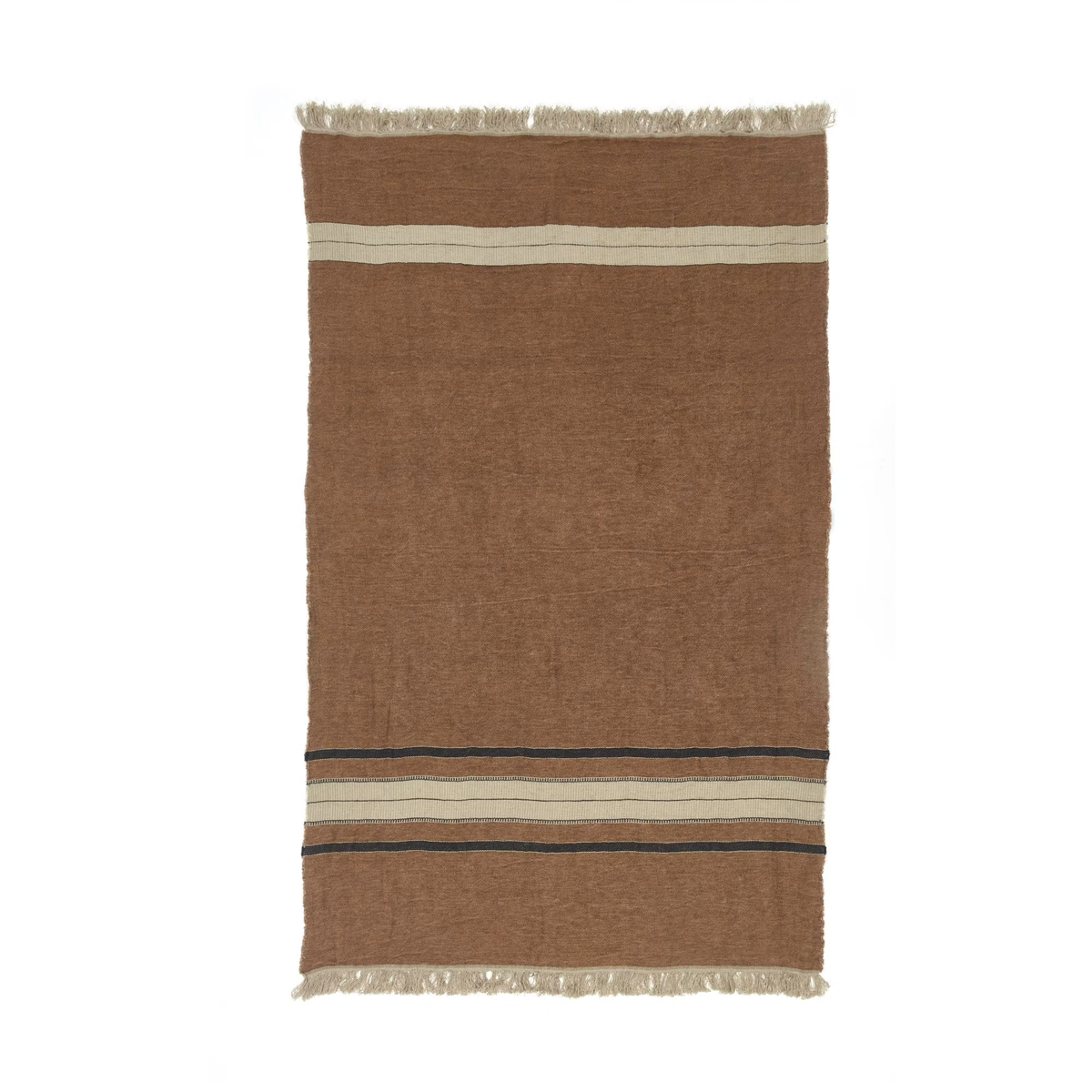 The Belgian Towel Fouta Bruges stripe