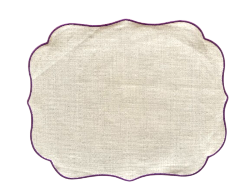 Rectangular Placemat with Contour
