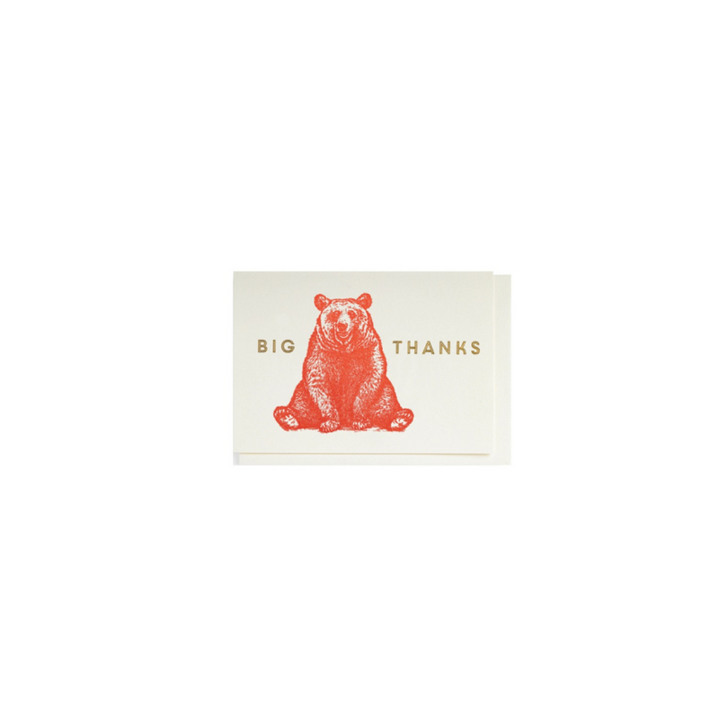 Archivist Big Thanks Card