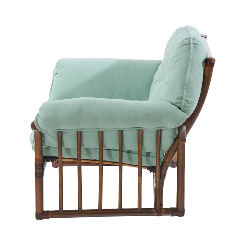 Poltrona Vintage Verde Bamboo