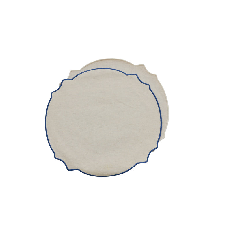 Round Placemat with Contour