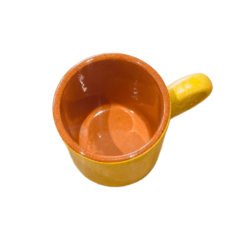 Caneca amarela Poeira Design