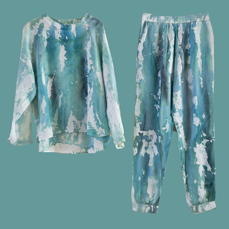 Tie Dye Dust Pajamas Jacket