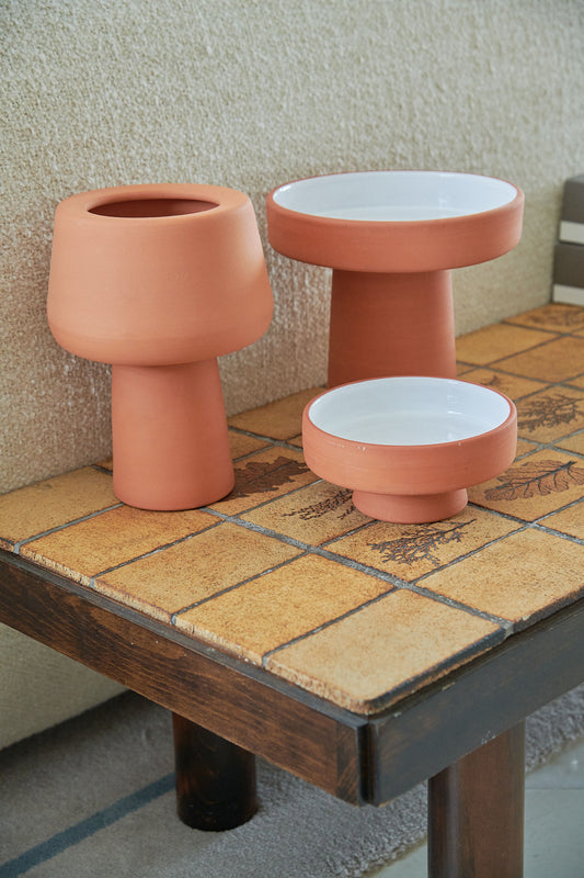 Dust Ceramic Vases by Bruno Jahara