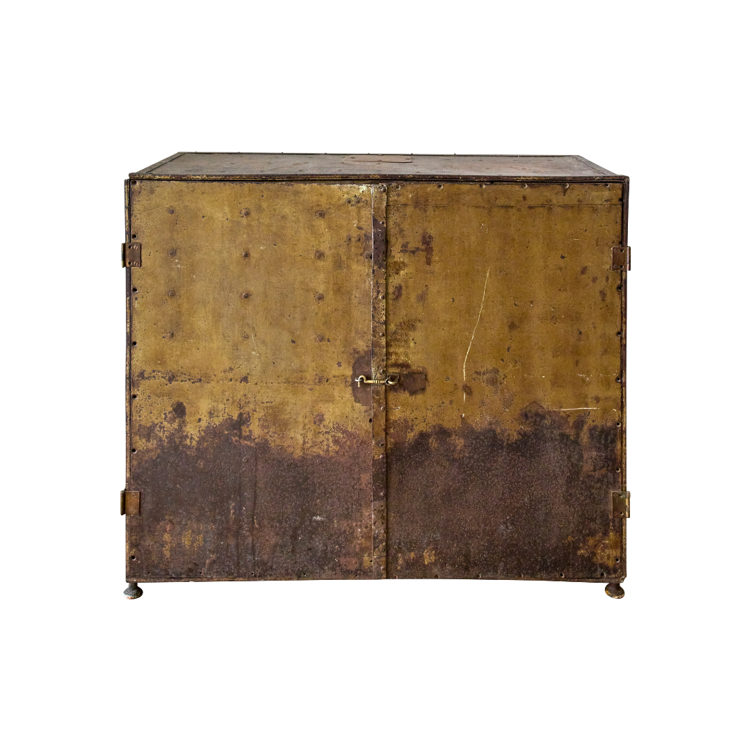 Vintage Iron Cabinet